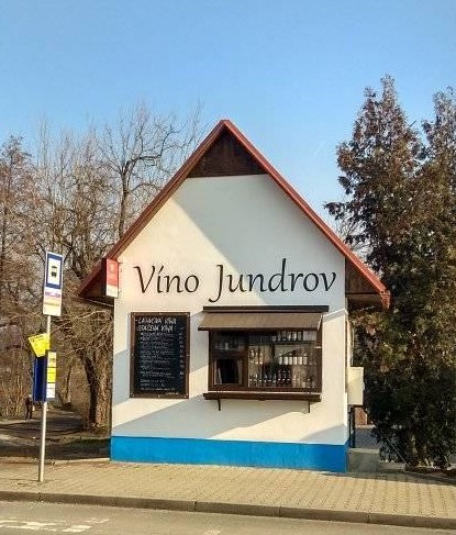 Víno Jundrov - prodejna